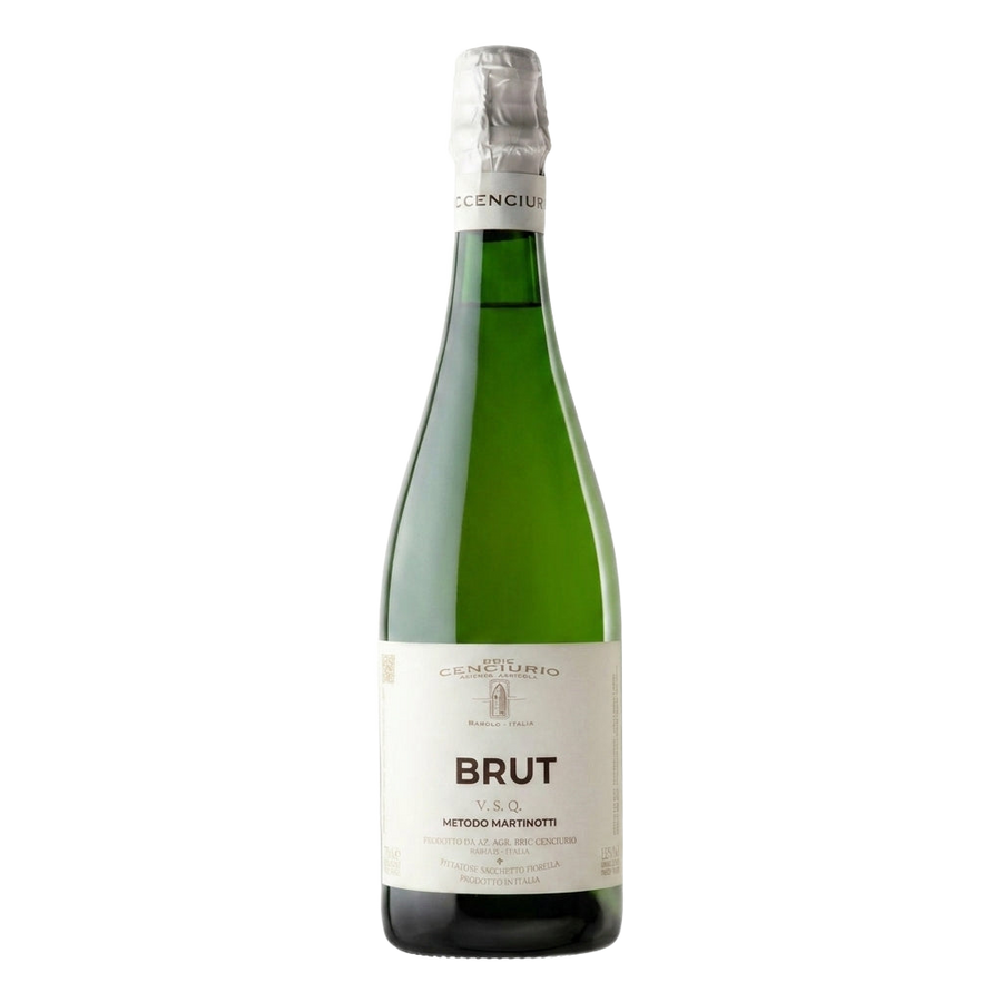N.V. Bric Cenciurio Brut Spumante '' Metodo Martinotti'' Arneis/Riesling/Chardonnay - wijn