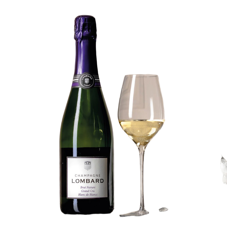 Champagne Lombard Brut Nature Blanc de Blancs Grand Cru - wijn
