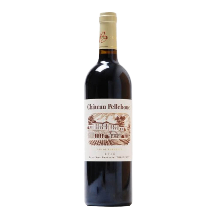 Château Pellebouc Entré-Deux-Mers Merlot / Cabernet Sauvignon  2015 - Liber Wijn
