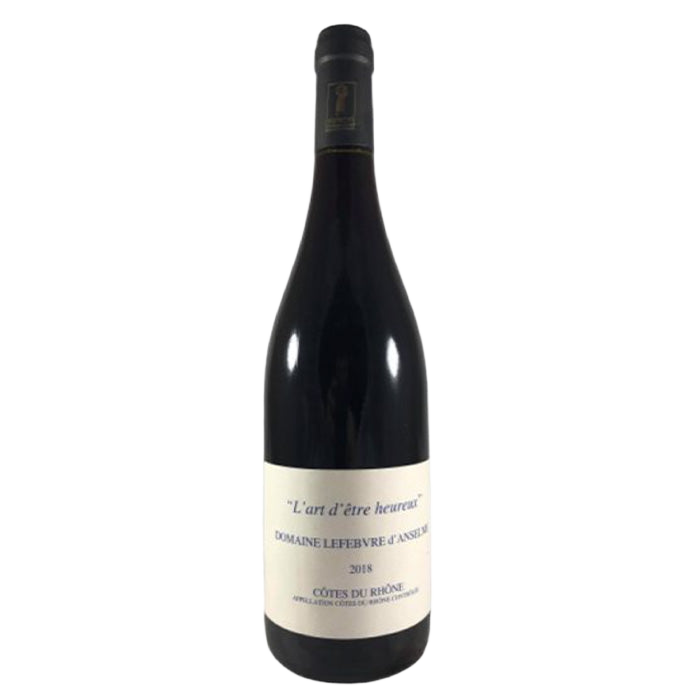 Domaine Lefebvre ''l'Art Detre Heureux'' Vin Nature Grenache / Syrah / Carignan / Cinsault 2018 - Liber Wijn