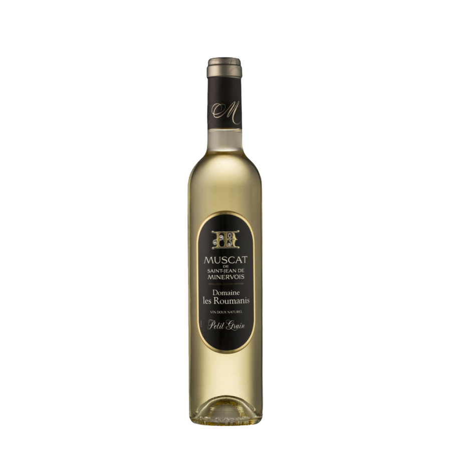Domaine Les Roumanis AOP Muscat Saint-Jean de Minervois 2021 0,5L - wijn
