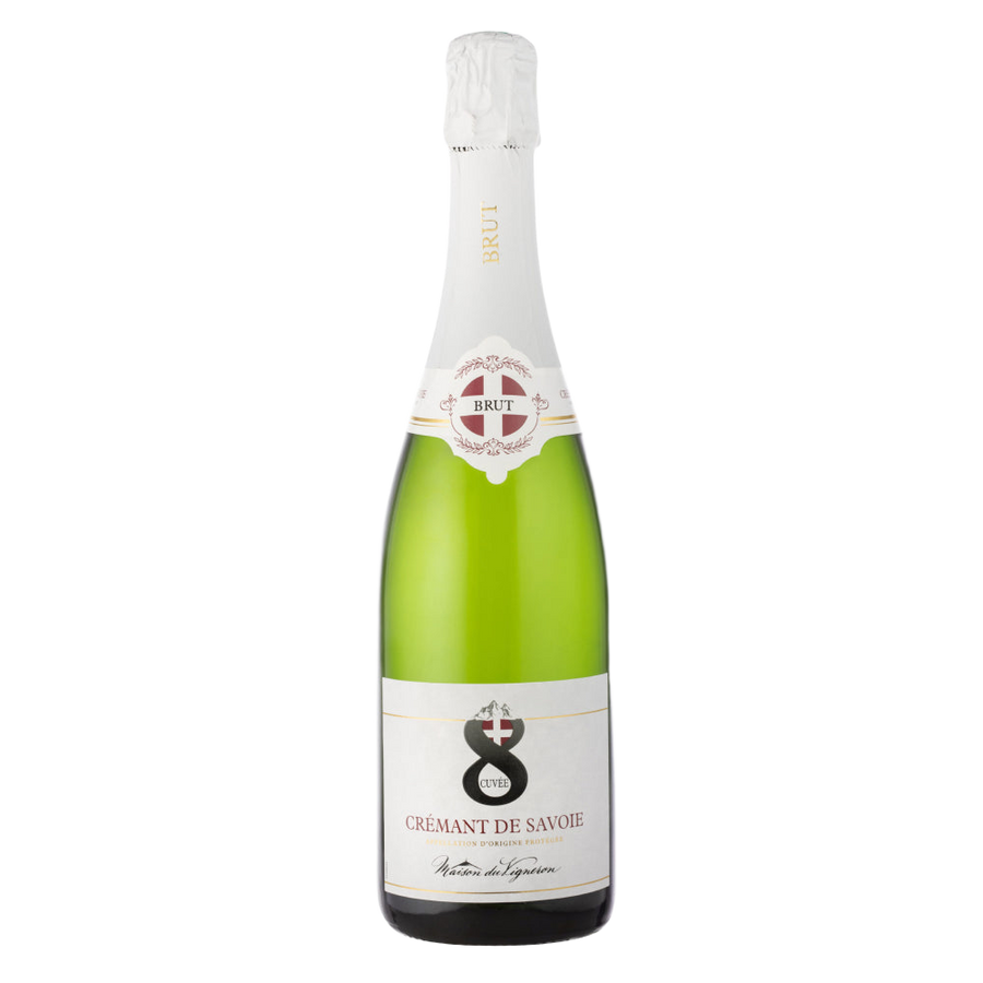 N.V. Maison du Vigneron Cuvee 8 Cremant de Savoie Jacquère / Altesse / Chardonnay - wijn