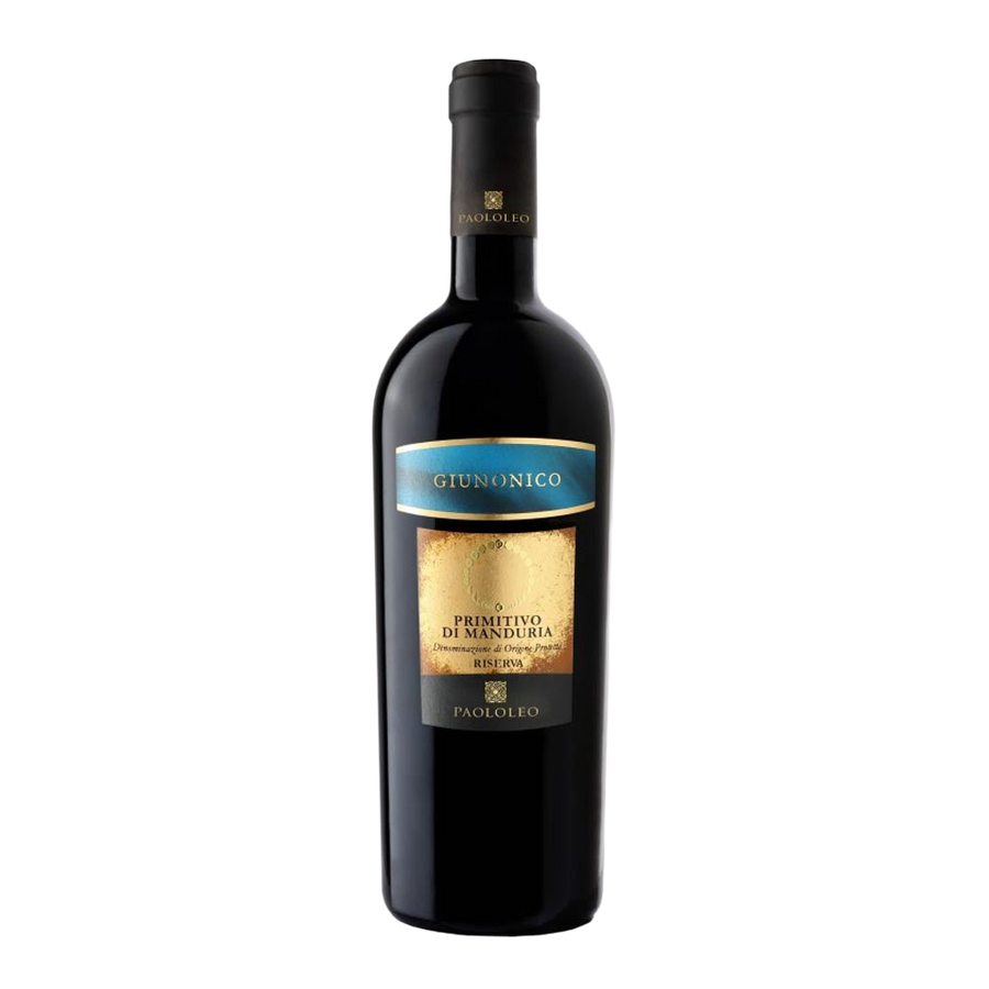 Cantine Paolo Leo Primitivo di Manduria Reserva ' Giunonico' 2015 - Liber Wijn