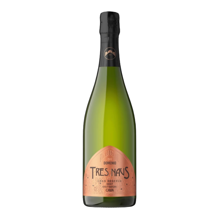 2017 Bodega Domenio ''Tres Naus'' Cava Gran Reserva Brut Nature