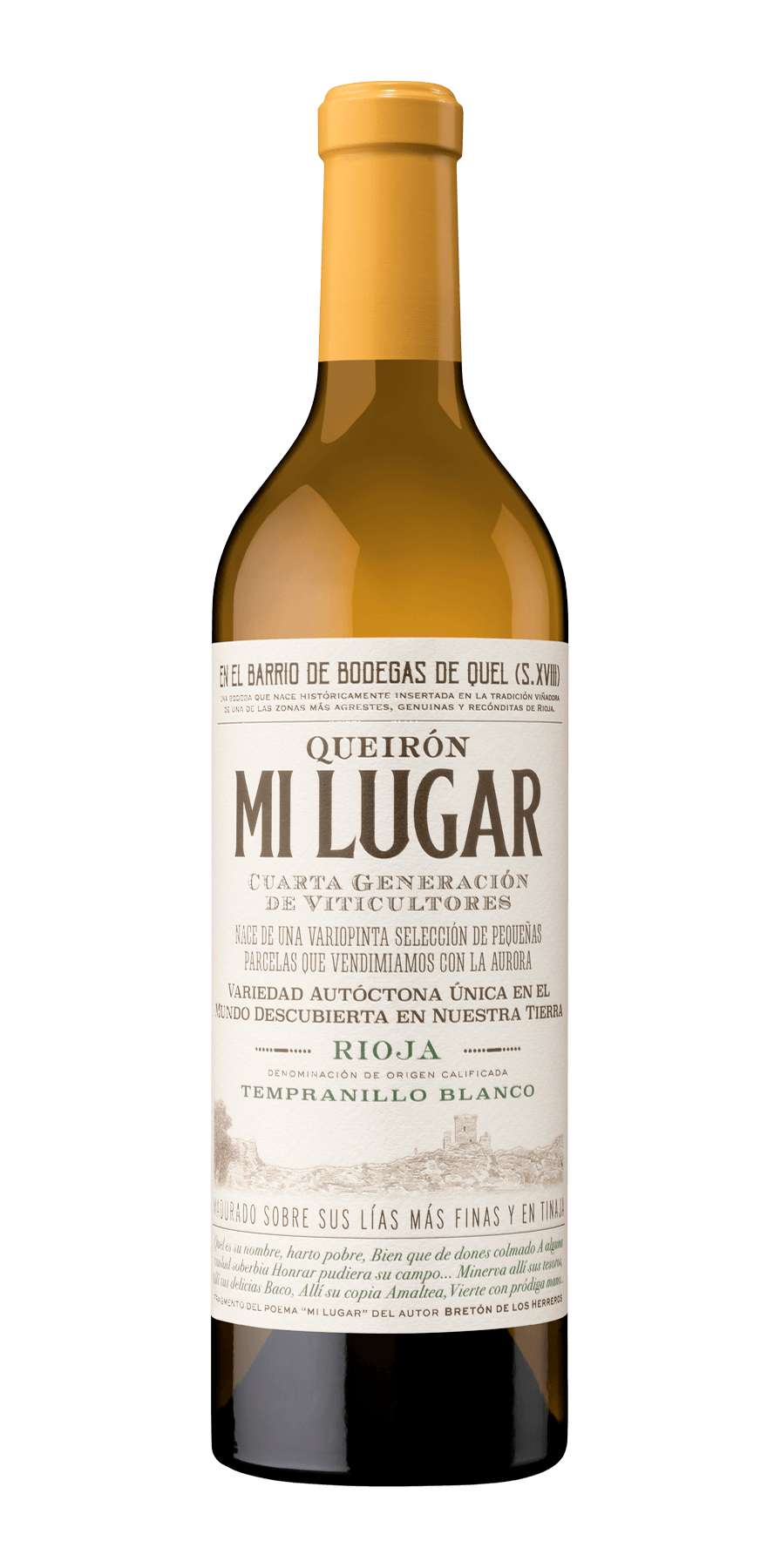 2022 Dominio de Queirón ''Mi Lugar'' Tempranillo Blanco