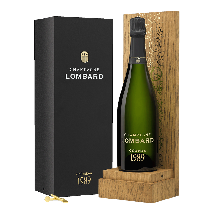 Champagne Lombard Brut Blanc de Blancs Grand Cru Millésime 1989