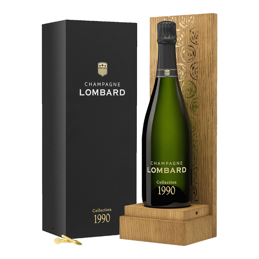 Champagne Lombard Extra Brut Blanc de Blancs Grand Cru Millésime 1990
