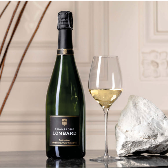 Champagne Lombard Brut Nature Blanc de Blancs Grand Cru Le Mesnil-Sur-Oger
