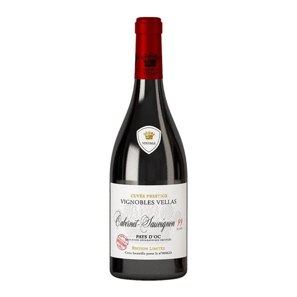 Vignobles Vellas Cabernet Sauvignon Blend 99 2019 - Liber Wijn